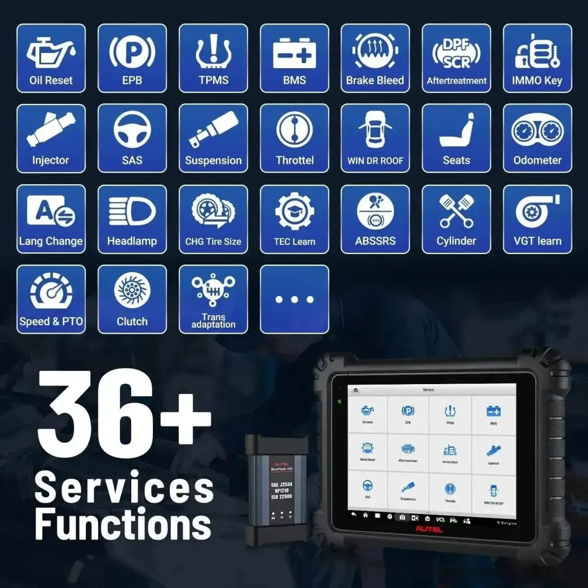 Autel MaxiCom Ultra Lite Coche Herramienta de diagnóstico