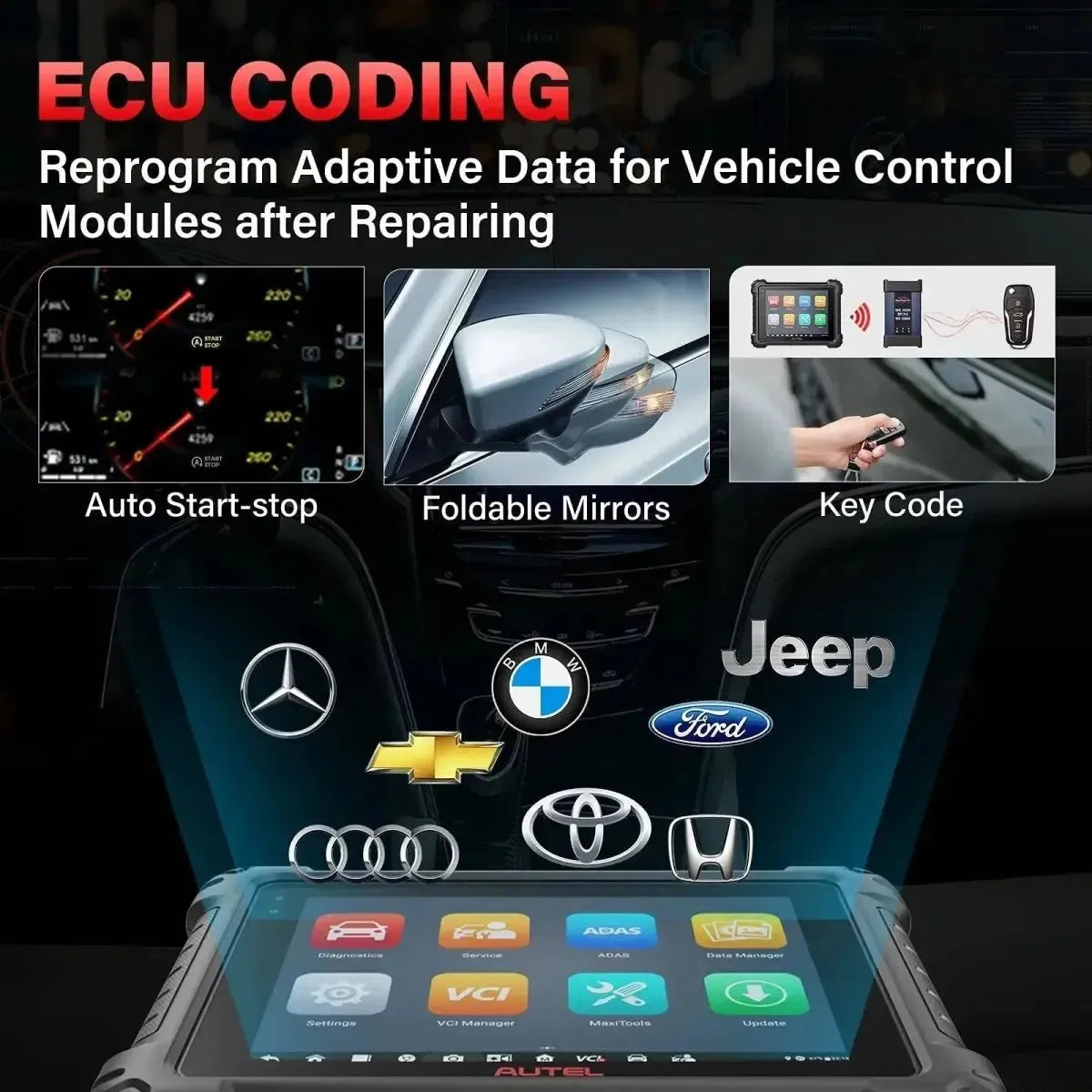 Autel MaxiCom Ultra Lite Coche Herramienta de diagnóstico