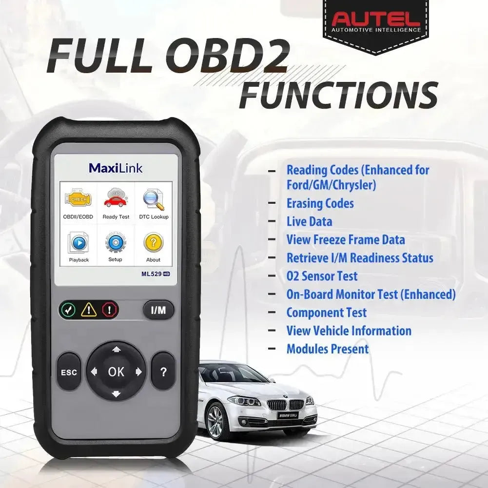 Autel MaxiLink ML529HD Coche/Camión Lector de códigos de error