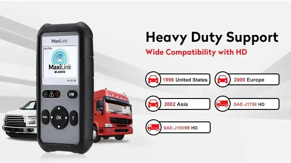 Autel MaxiLink ML529HD Coche/Camión Lector de códigos de error