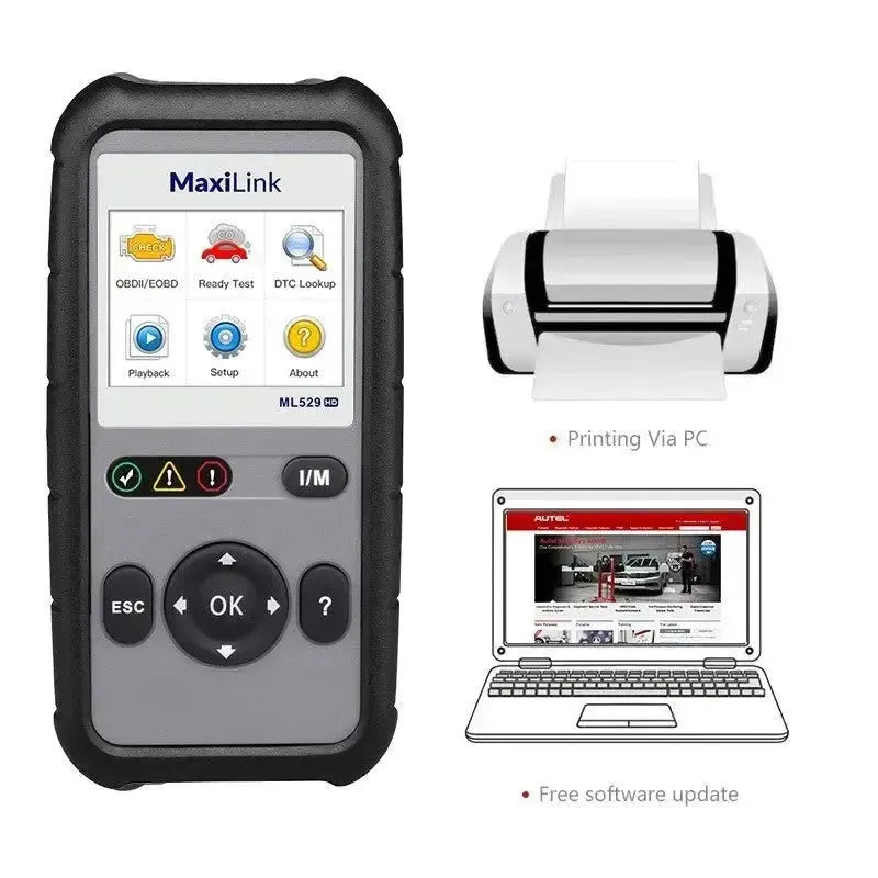 Autel MaxiLink ML529HD Coche/Camión Lector de códigos de error