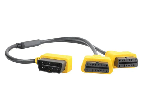 Autool 16 Pines OBD2 Cable Divisor Extensor 2 Piezas 50 cm