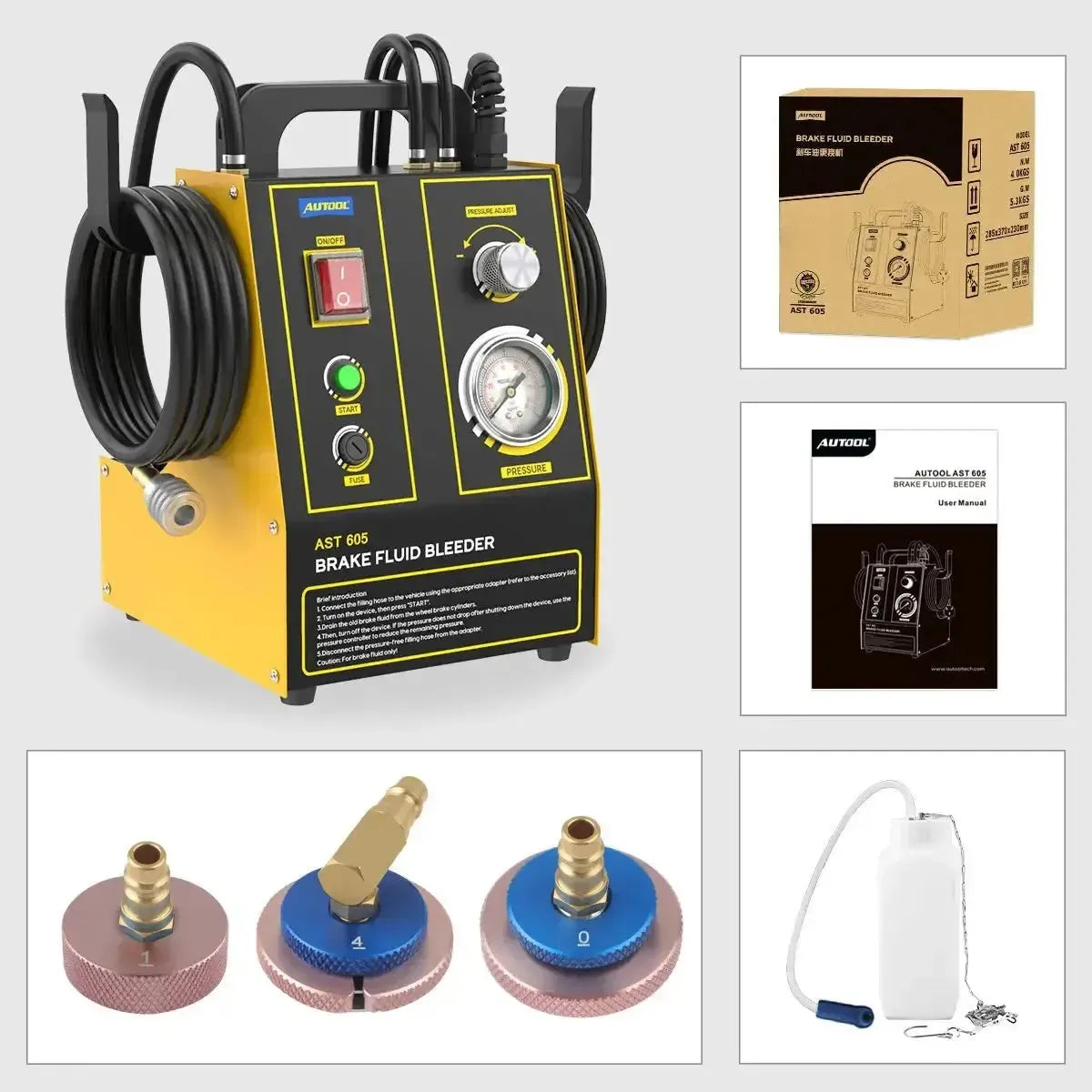 Autool AST605 | Purgador de frenos