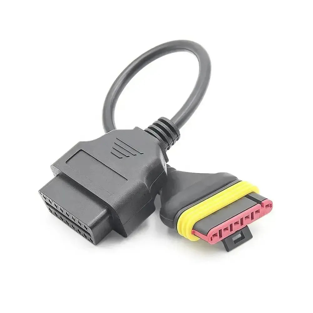 Cable adaptador Benelli de 6 pines a 16 pines OBD2 – Motocicleta