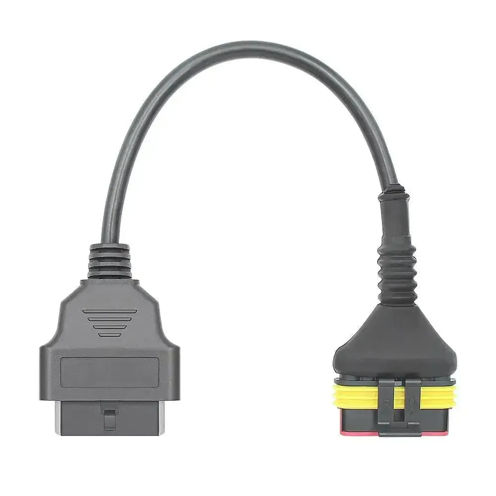 Cable adaptador Benelli de 6 pines a 16 pines OBD2 – Motocicleta