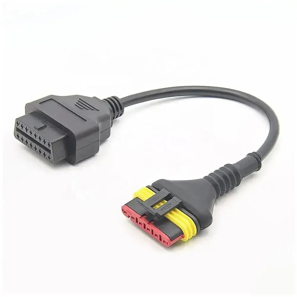 Cable adaptador Benelli de 6 pines a 16 pines OBD2 – Motocicleta