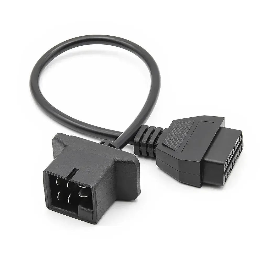 Cable adaptador Chrysler de 6 pines a 16 pines OBD2 – Coche de pasajeros