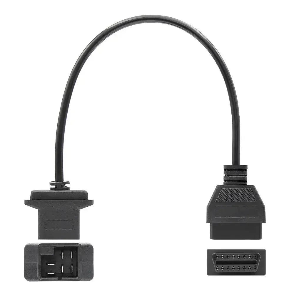Cable adaptador Chrysler de 6 pines a 16 pines OBD2 – Coche de pasajeros