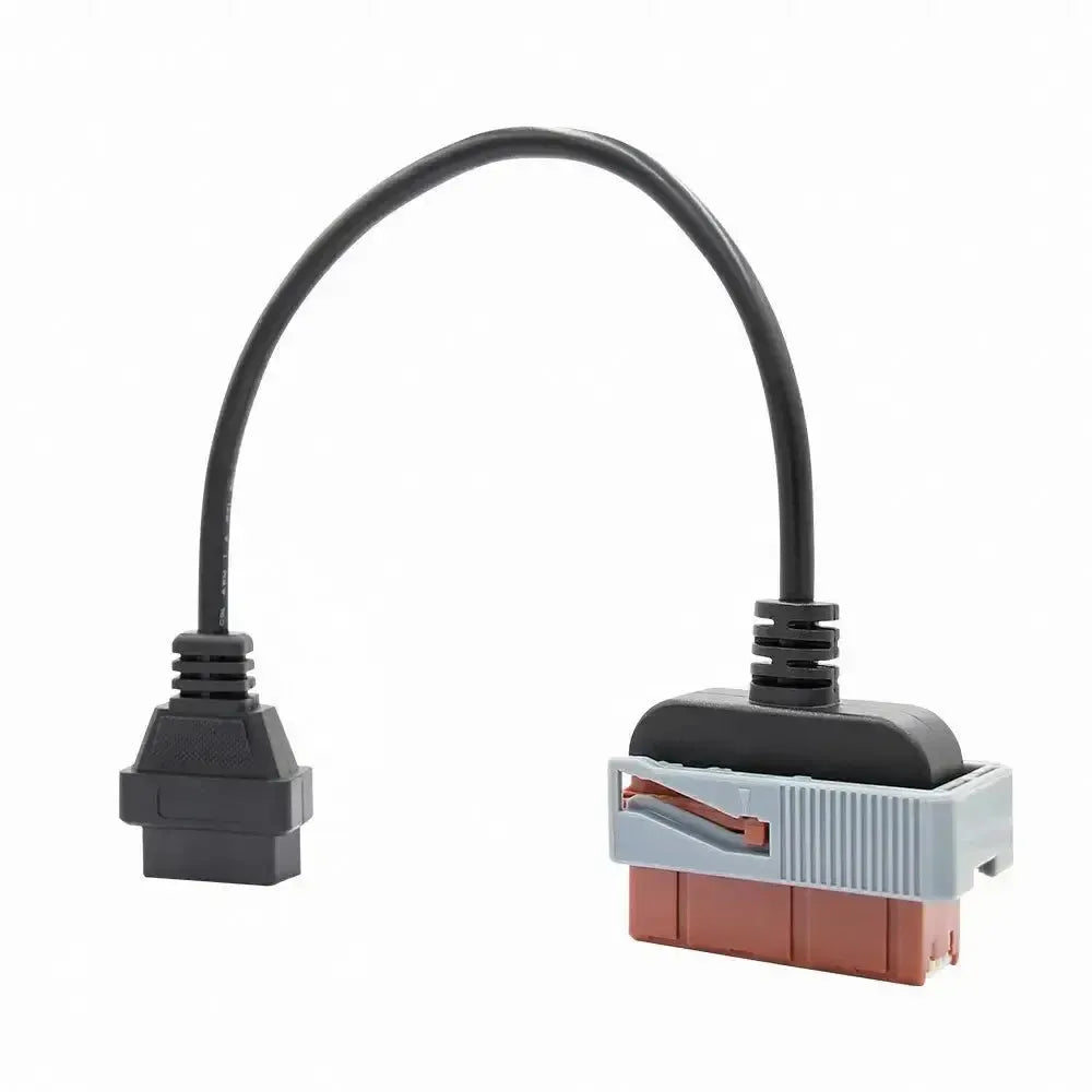 Citroën/Peugeot Cable adaptador de 30 pines OBD1 a 16 pines OBD2 | Coche de pasajeros