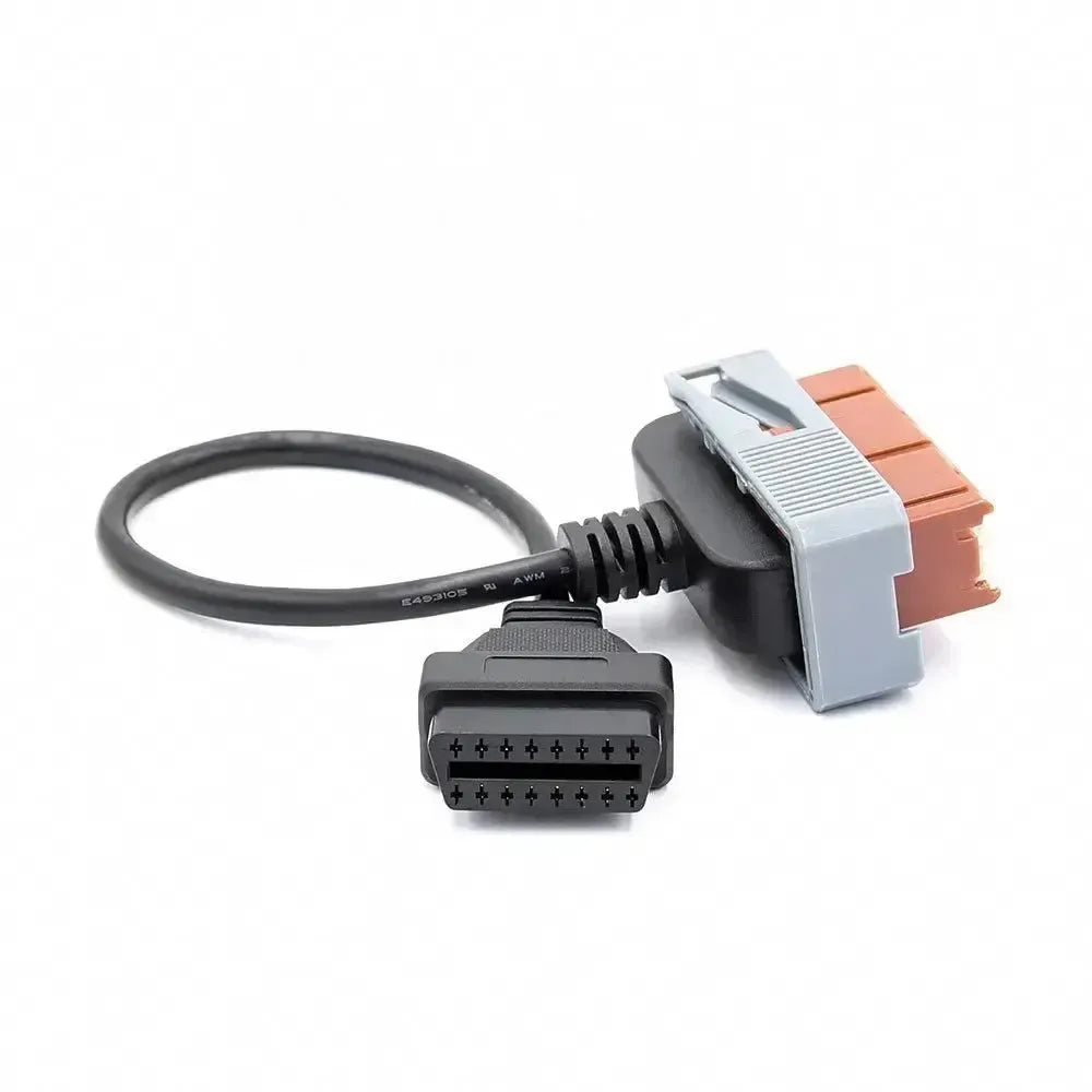Citroën/Peugeot Cable adaptador de 30 pines OBD1 a 16 pines OBD2 | Coche de pasajeros