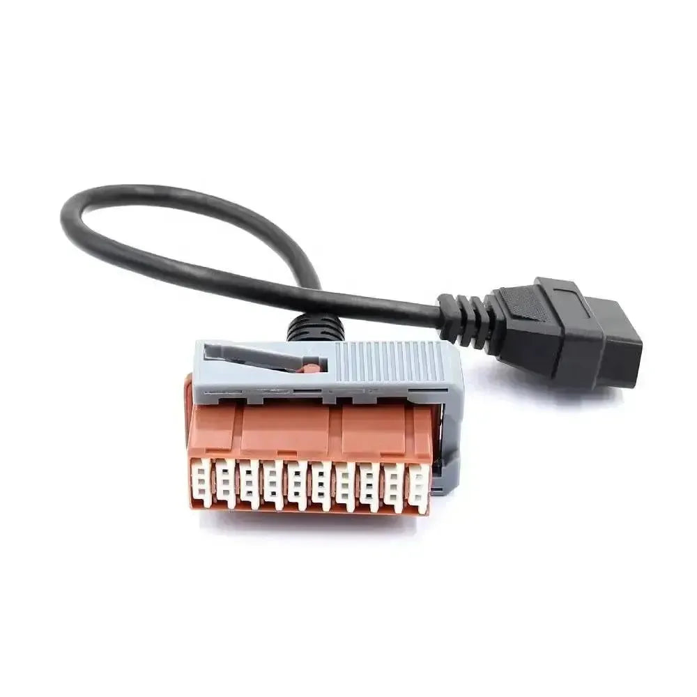 Citroën/Peugeot Cable adaptador de 30 pines OBD1 a 16 pines OBD2 | Coche de pasajeros
