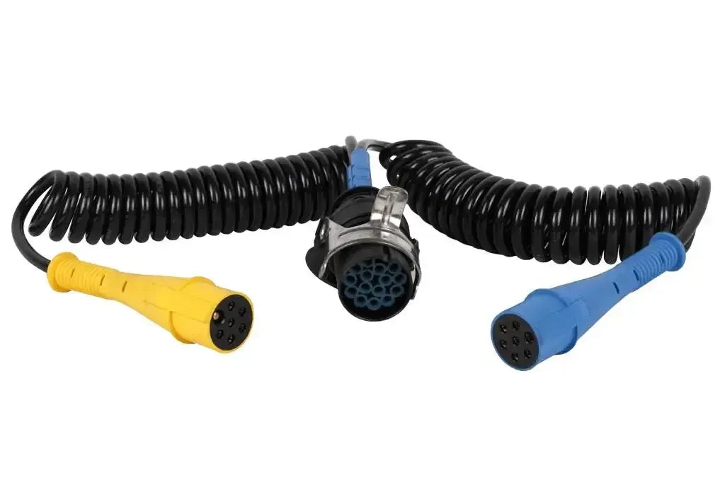 Cojali Iveco 7 Pines - 15 Pines Tipo-S/N Cable Espiral Remolque