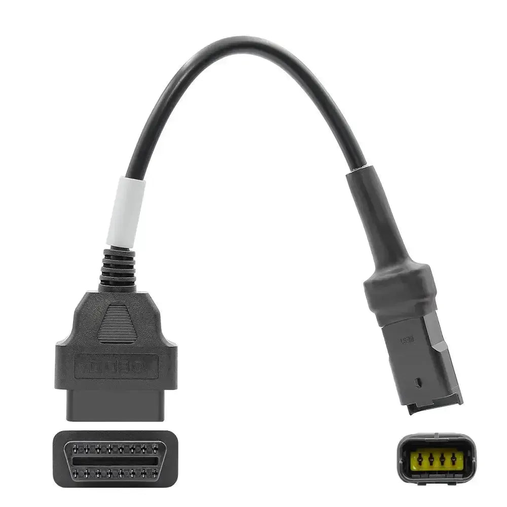 Ducati cable adaptador de 4 pines a 16 pines OBD2 – Motocicleta