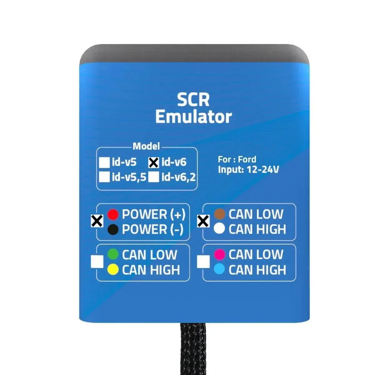 Emulador Ford AdBlue (SCR) Euro 6 Tractor