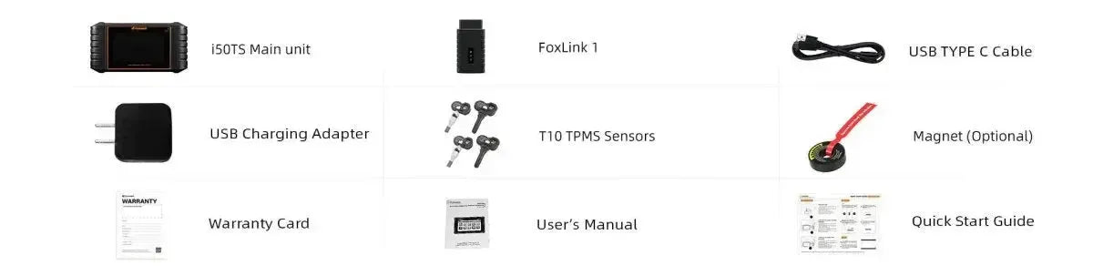 Foxwell I50TS Coche Herramienta de diagnóstico