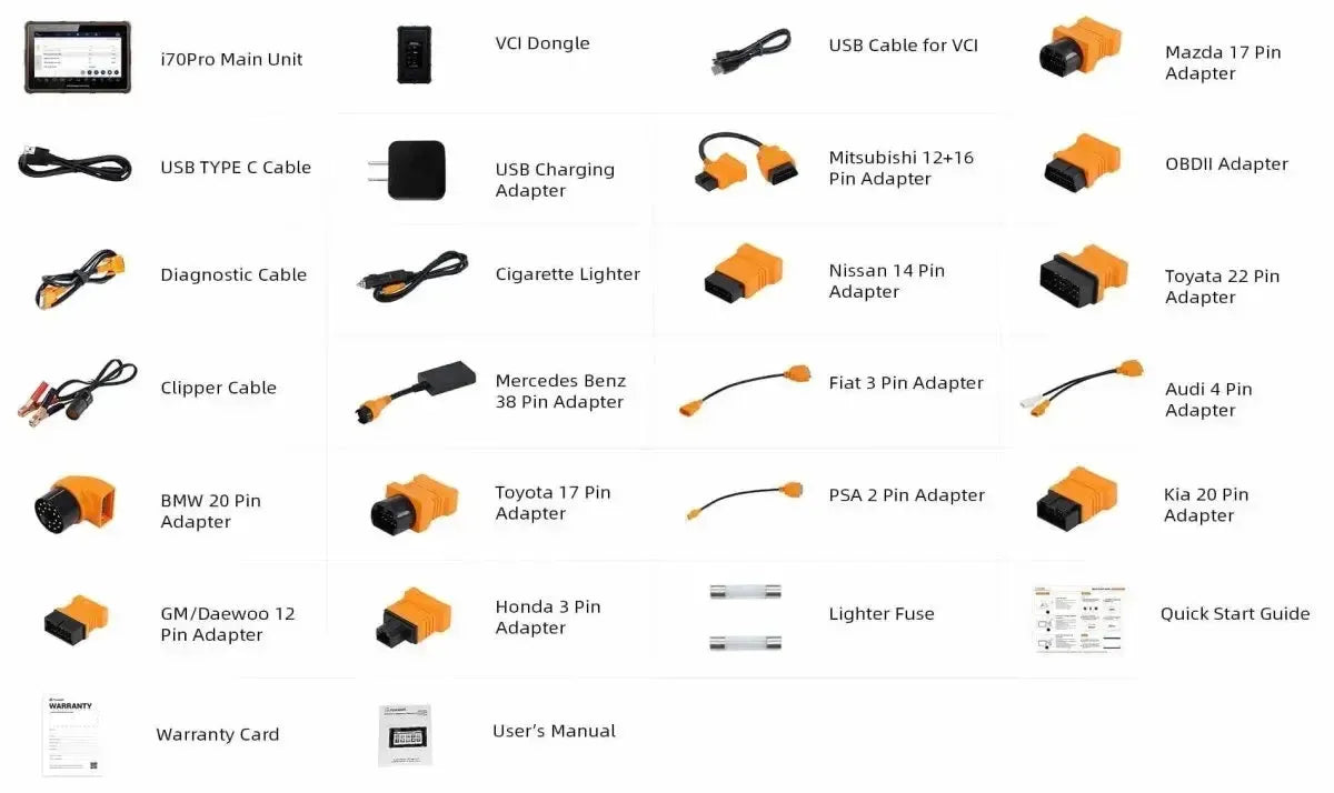 Foxwell I70 Pro Coche Herramienta de diagnóstico