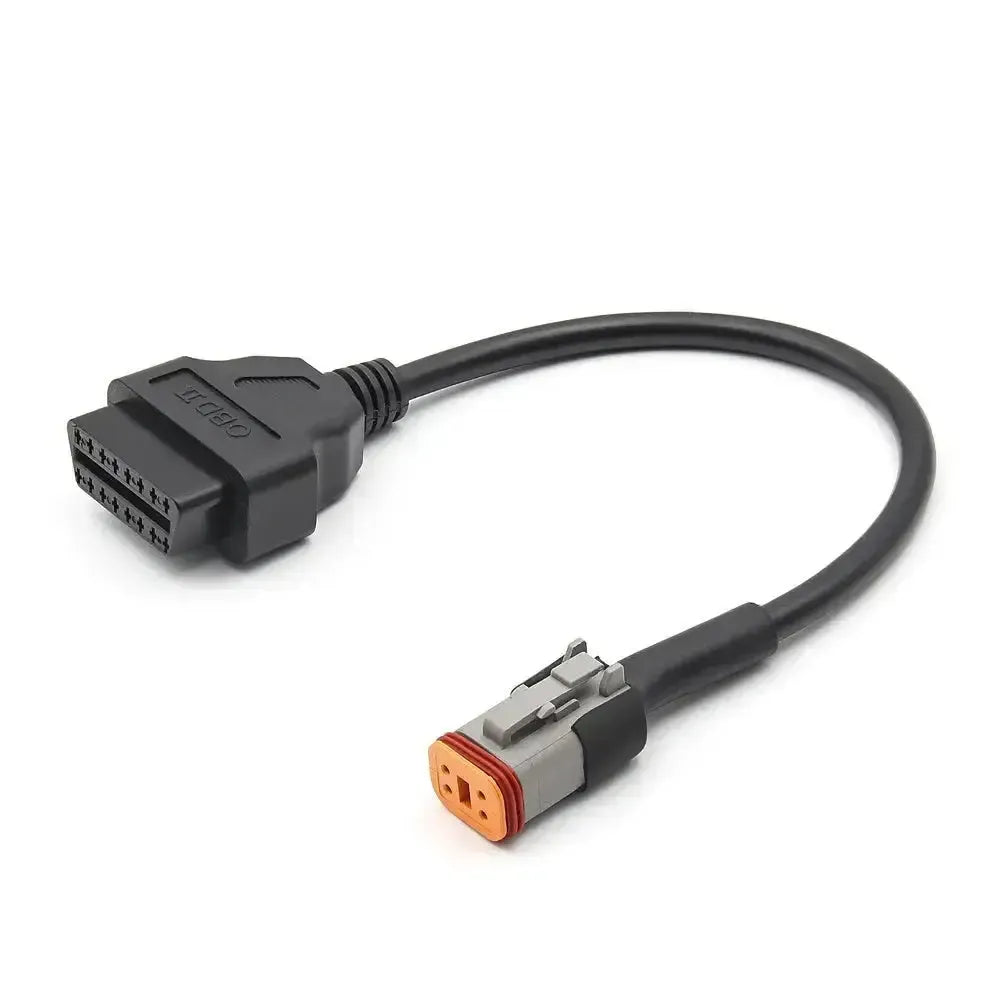 Cable adaptador Harley-Davidson de 4 pines a 16 pines OBD2 – Motocicleta