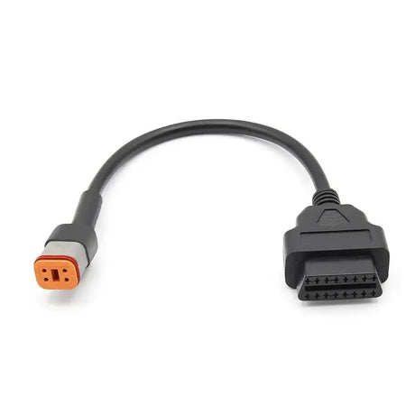 Cable adaptador Harley-Davidson de 4 pines a 16 pines OBD2 – Motocicleta