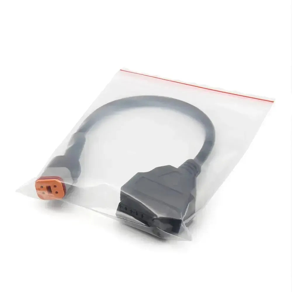 Cable adaptador Harley-Davidson de 4 pines a 16 pines OBD2 – Motocicleta