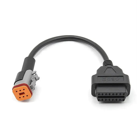 Cable adaptador Harley-Davidson de 6 pines a 16 pines OBD2 – Motocicleta