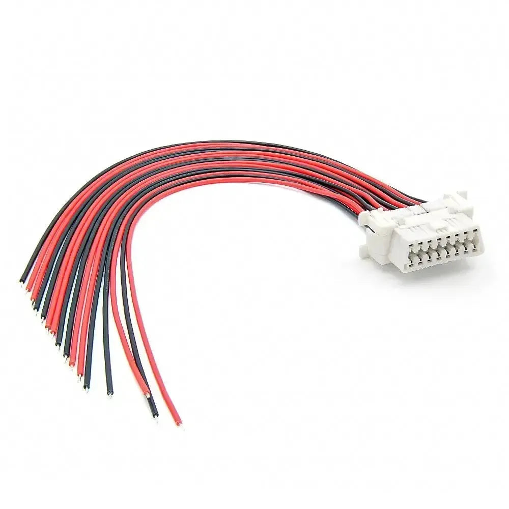 Honda puerto OBD2 de 16 pines (hembra) con 16 cables abiertos de extremo – 30 cm