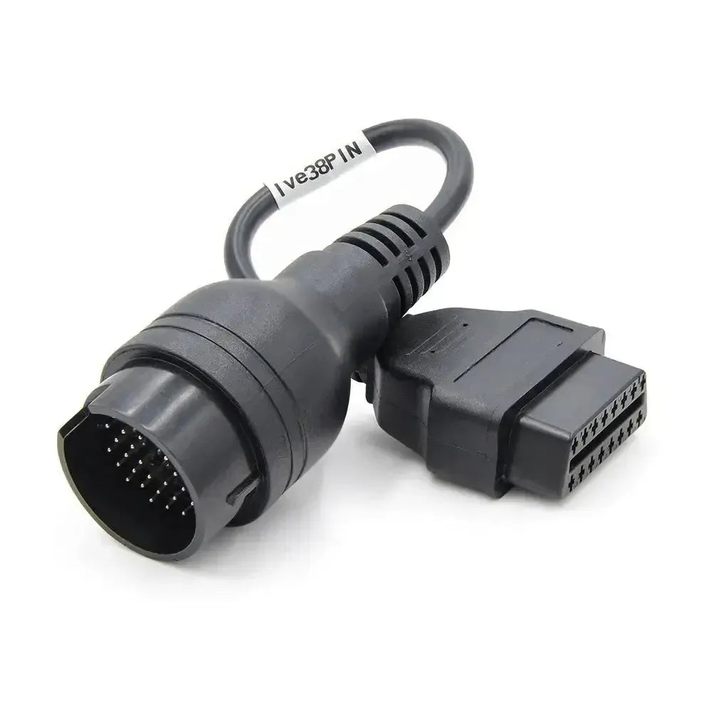 Cable adaptador Iveco de 38 pines a 16 pines OBD2 – Furgoneta de reparto
