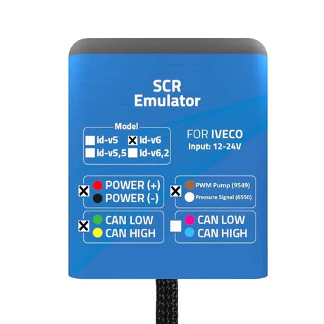 Emulador Iveco AdBlue (SCR) Euro 6 Camión