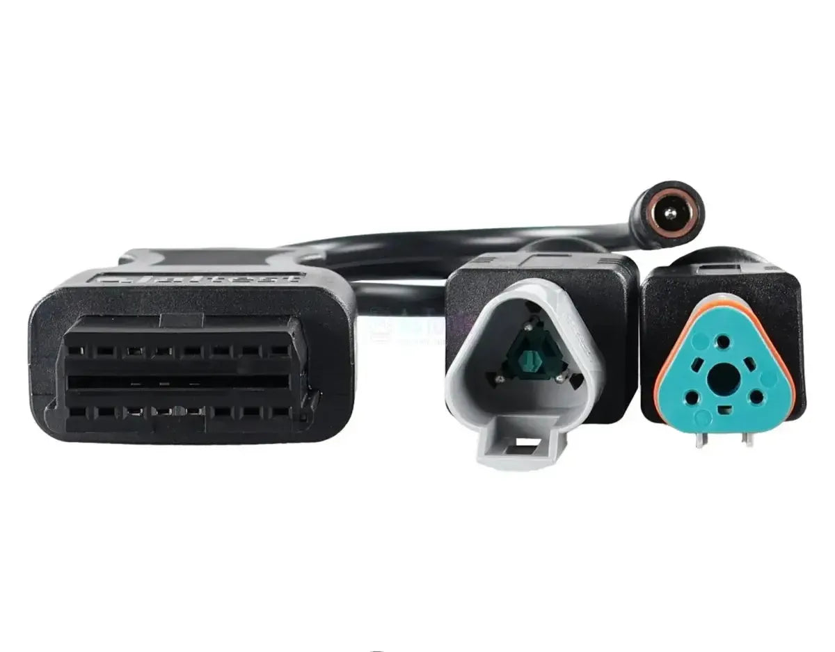 Jaltest (JDC216A9) | Cable adaptador 3+3 pines J1939 - 16 pines OBD2 | Vehículo industrial y de trabajo