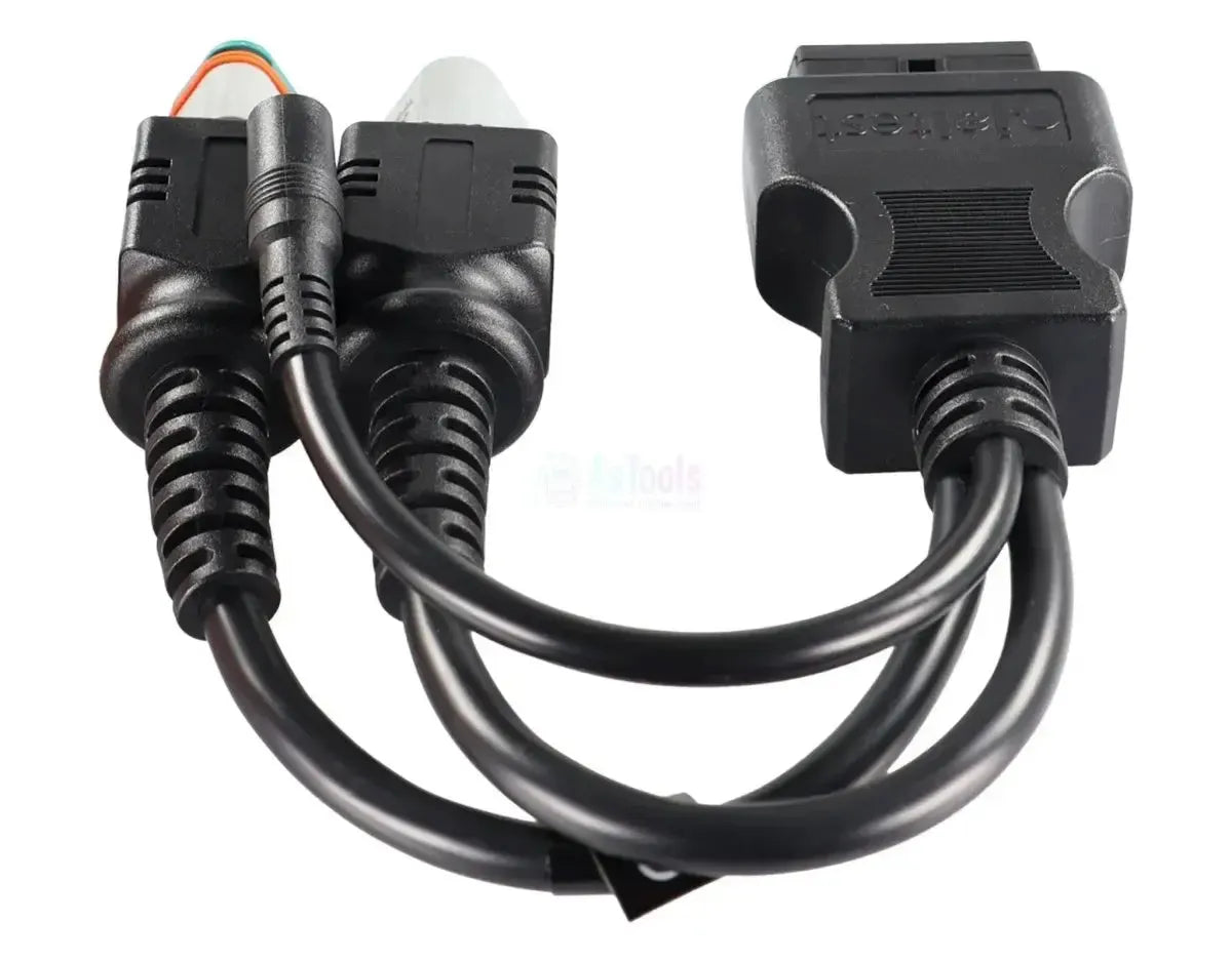 Jaltest (JDC216A9) | Cable adaptador 3+3 pines J1939 - 16 pines OBD2 | Vehículo industrial y de trabajo