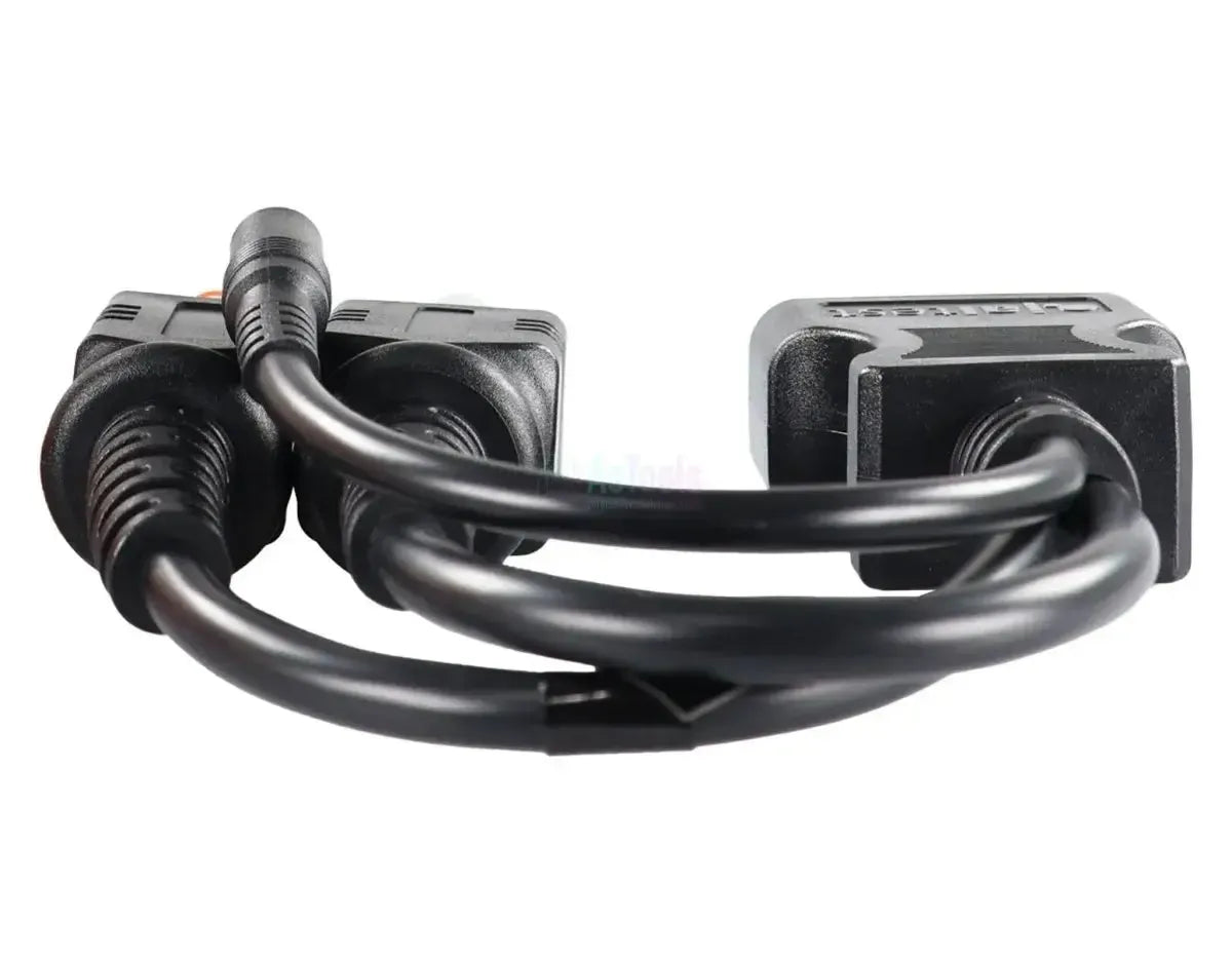Jaltest (JDC216A9) | Cable adaptador 3+3 pines J1939 - 16 pines OBD2 | Vehículo industrial y de trabajo