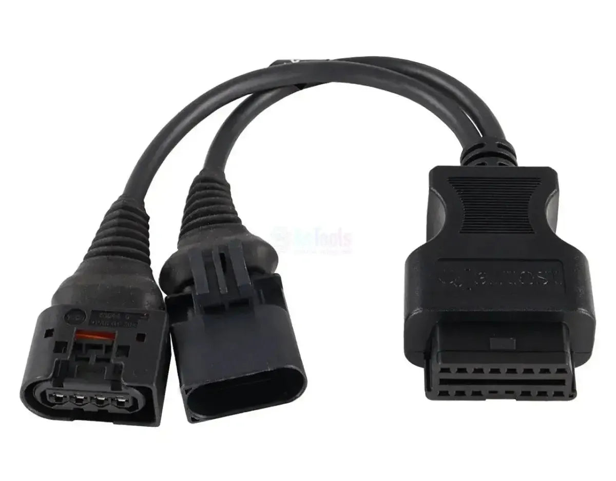 Jaltest (JDC567A) | AGCO Sisu 4+4 pines OBD - 16 pines OBD2 Cable adaptador | Vehículo agrícola