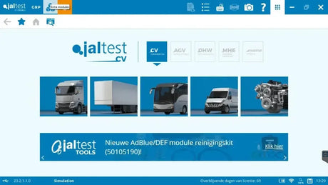 Jaltest Autobús Herramienta de diagnóstico