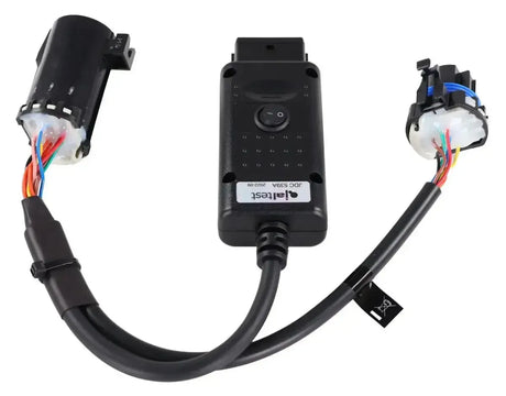 Jaltest (JDC539A) | Cable adaptador Bobcat 6+6 pines OBD - 16 pines OBD2 | Motor de combustión
