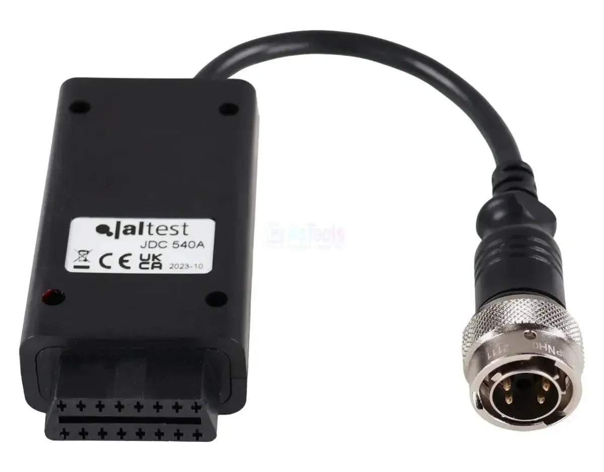 Jaltest (JDC540A) | Bosch Rexroth 8 pines R232 - 16 pines OBD2 Cable adaptador | Vehículo de trabajo