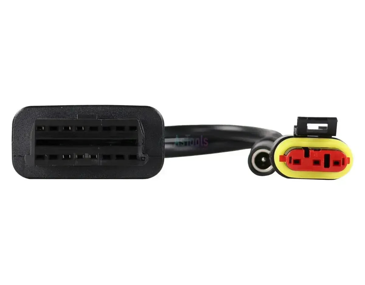 Jaltest (JDC121A9) | Cable adaptador Carrier 3 pines OBD - 16 pines OBD2 | Remolque frigorífico