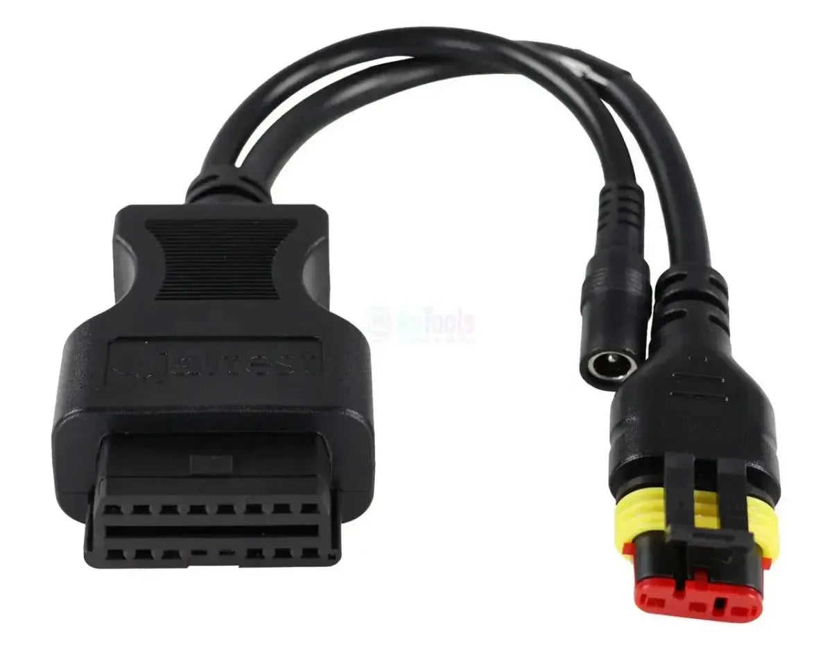 Jaltest (JDC121A9) | Cable adaptador Carrier 3 pines OBD - 16 pines OBD2 | Remolque frigorífico