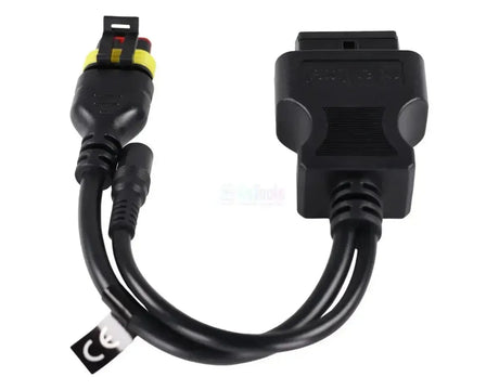 Jaltest (JDC121A9) | Cable adaptador Carrier 3 pines OBD - 16 pines OBD2 | Remolque frigorífico