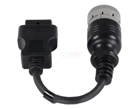 Jaltest (JDC505A) | CAT/Perkins Cable adaptador 9 pines OBD - 16 pines OBD2 | Motor de combustión