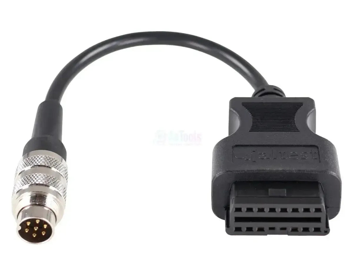 Jaltest (JDC529A) | Cable adaptador Claas 7 pines OBD - 16 pines OBD2 | Vehículo agrícola