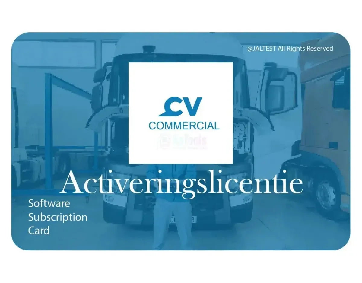 Jaltest (29303) | CV (Vehículos Comerciales) | Activación de software