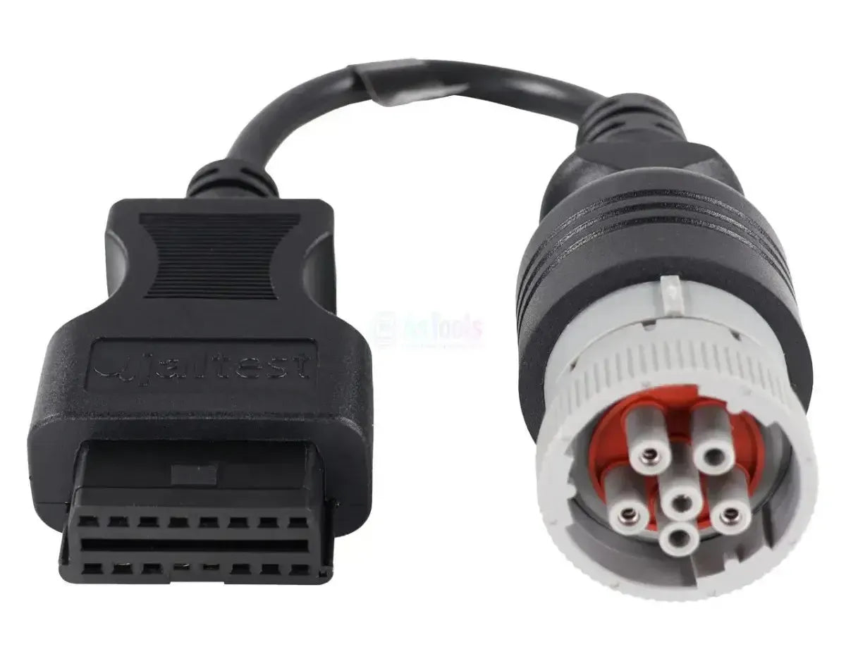 Jaltest (JDC629A) | Alemán 6 pines OBD – 16 pines OBD2 Cable adaptador | Lancha a motor