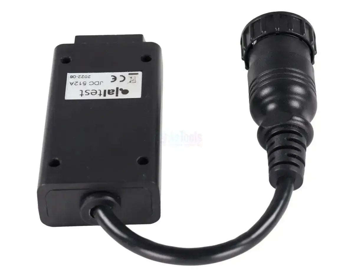 Jaltest (JDC512A) | Deutz-Fahr/Same/Lamborghini Cable adaptador OBD de 14 pines a OBD2 de 16 pines | Vehículo agrícola