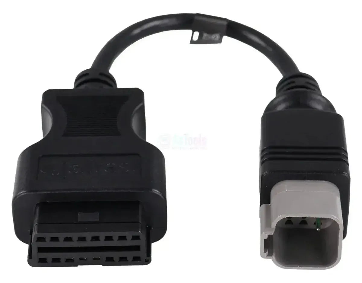 Jaltest (JDC547A) | Doosan DL03 Cable adaptador OBD de 6 pines – OBD2 de 16 pines | Motor de combustión