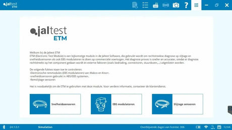 Jaltest cable de interfaz ETM V9