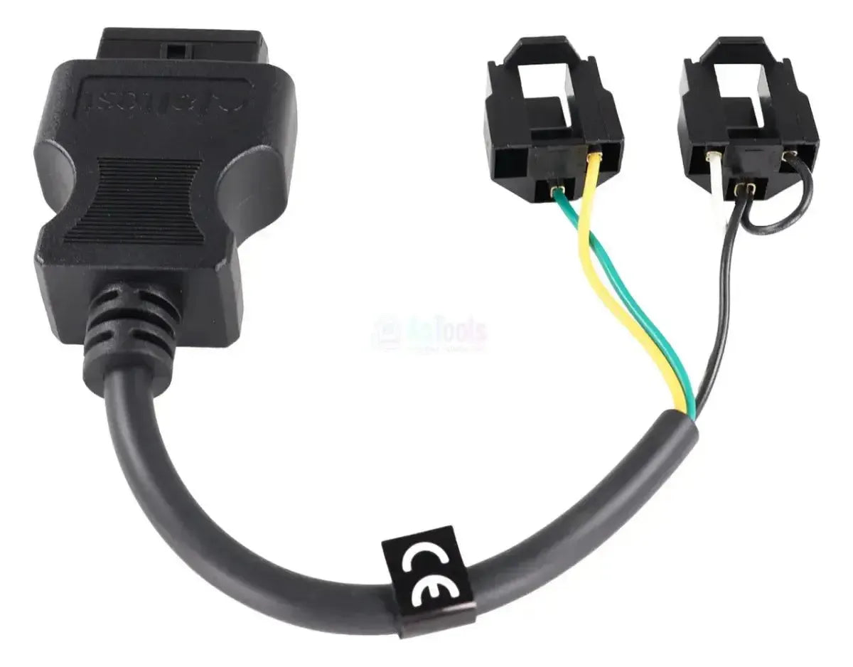 Jaltest (JDC101A) | Haldex ABS Modular 3+3 pines OBD – 16 pines OBD2 Cable adaptador | Remolque