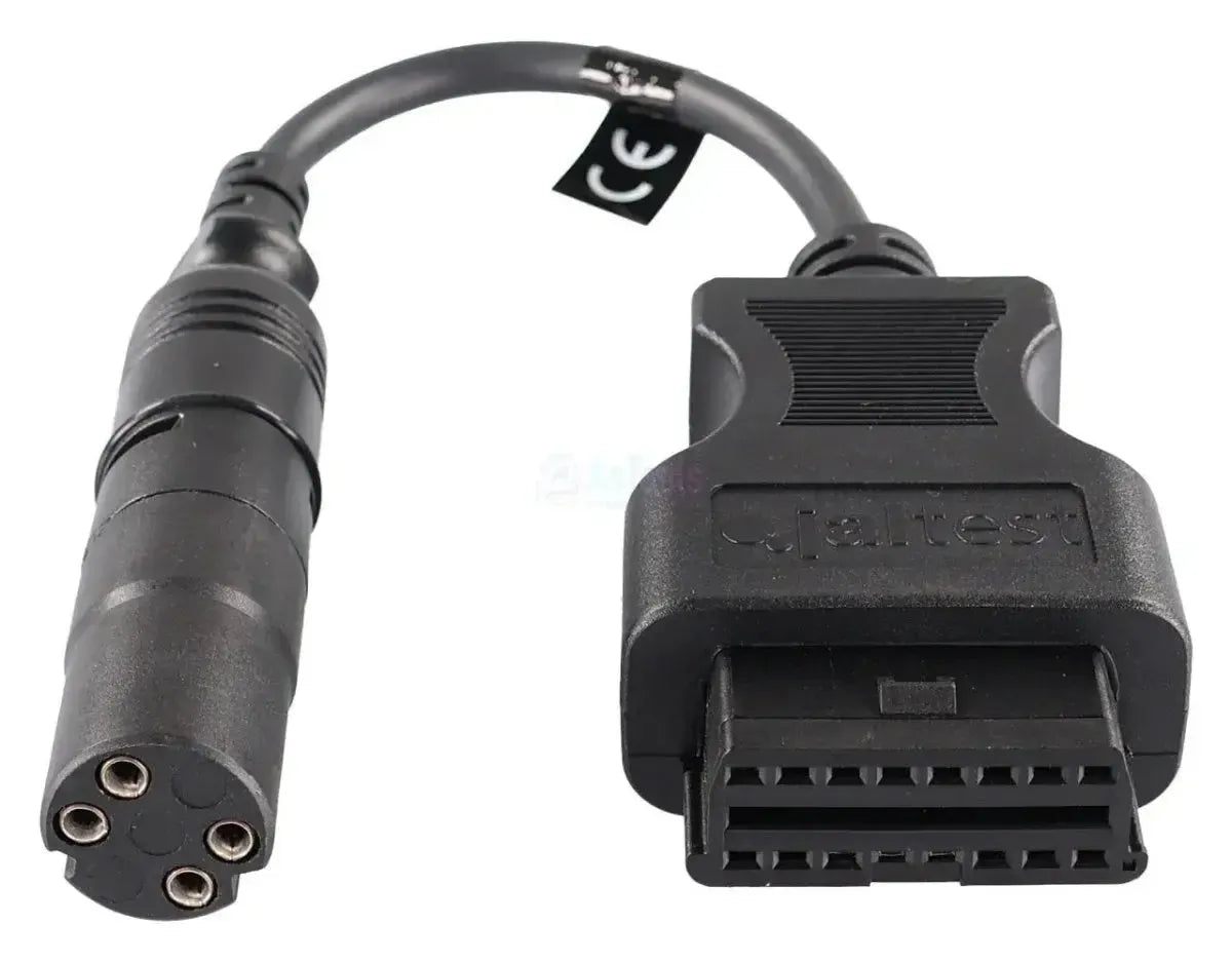 Jaltest (JDC108A) | Haldex EB+/TRS, TPMS 4 pines OBD - 16 pines OBD2 Cable adaptador | Remolque