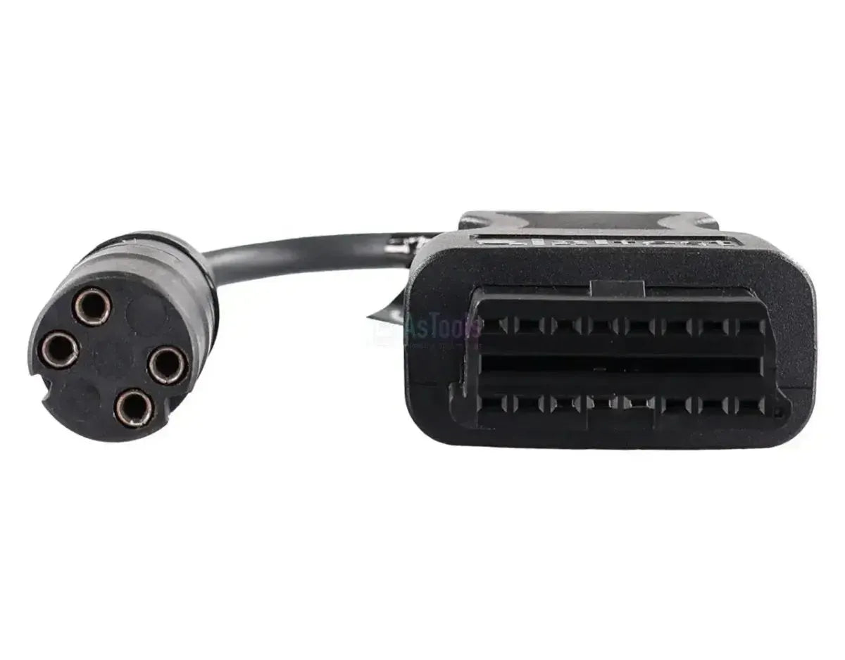 Jaltest (JDC108A) | Haldex EB+/TRS, TPMS 4 pines OBD - 16 pines OBD2 Cable adaptador | Remolque