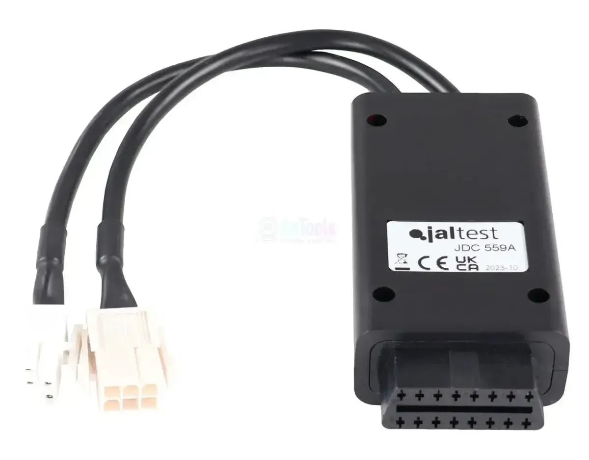 Jaltest (JDC559A) | Cable adaptador Haulotte 6+6 pines OBD - 16 pines OBD2 | Equipos de elevación y manipulación