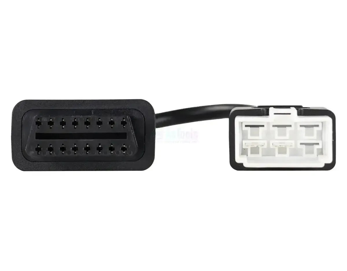 Jaltest (JDC535A) | Cable adaptador Hitachi 6 pines OBD – 16 pines OBD2 | Máquina de obra y maquinaria de construcción