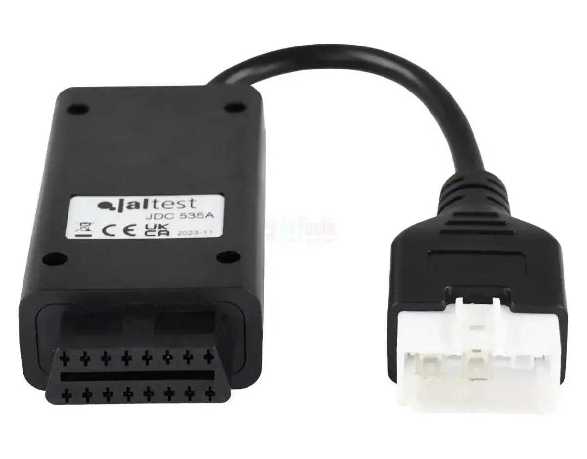 Jaltest (JDC535A) | Cable adaptador Hitachi 6 pines OBD – 16 pines OBD2 | Máquina de obra y maquinaria de construcción